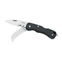 697E2 knife - Inox - Blade Length 8cm - black Color - KV-A697E2-N - AZZI SUB (ONLY SOLD IN LEBANON)